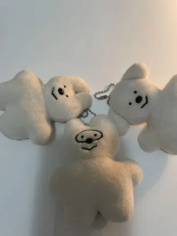 haruchan 봉제 인형 3개 세트 (체인 포함)