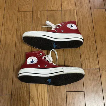 Converse 레드 하이컷 스니커즈