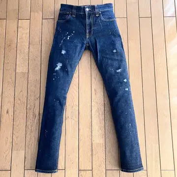 Nudie Jeans 데님 청바지 데미지 누디진