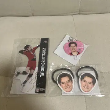 캡슐 복권 2024 타카하시 란 선수 오츠카 타츠노 선수 굿즈 3세트