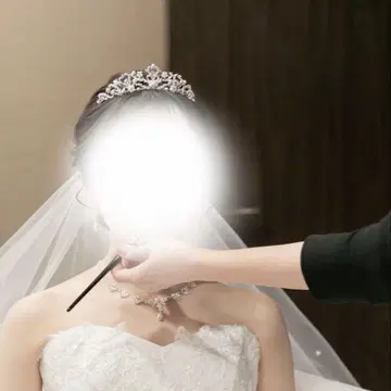 웨딩 티아라 결혼식