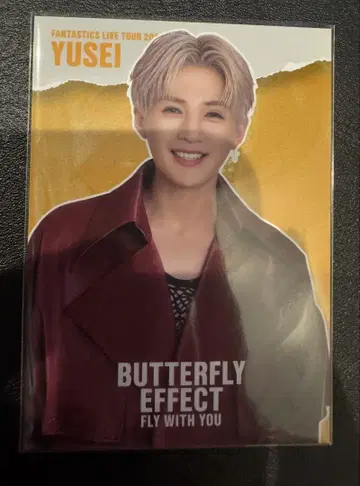 야기 유세이 FANTASTICS 포토 카드 시크릿 2