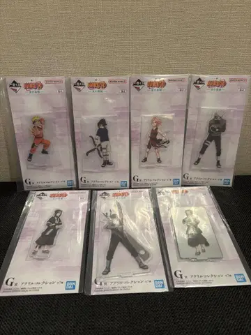 NARUTO 제일복권 파도의 나라 편 아크릴 스탠드 컴플