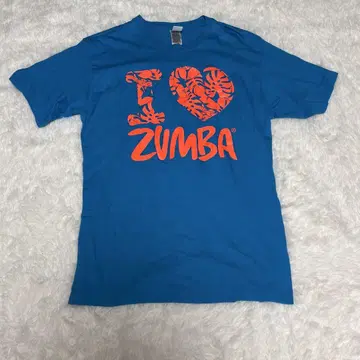 레어 색상 정품 줌바 ZUMBA 티셔츠 L 사이즈