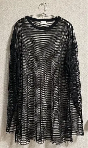 DRIES VAN NOTEN 메쉬 상의 블랙 M 사이즈