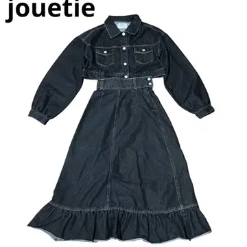 jouetie 쥬에티 멀티 WAY 데님 셋업 블랙 M