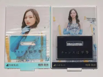 우메자와 미나미 아크릴 스탠드 노기 찬스는 평등 레어&노멀