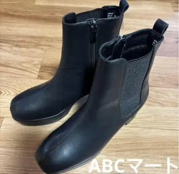ABC마트 사이드 고어 부츠 블랙