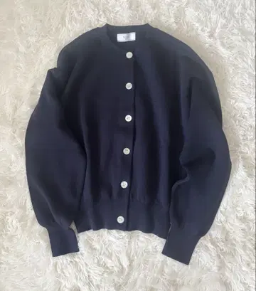컨디션 최상 슬로브 이에나 더블 페이스 크루 가디건