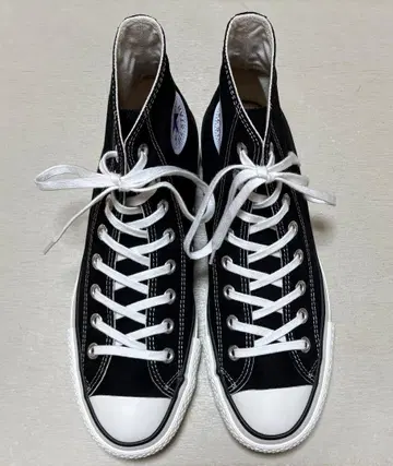 컨버스 일본제 올스타 J 블랙 HI 25.5cm