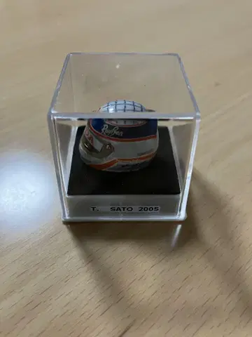 F1 사토 타쿠마 T. SATO 2005 미니어처 헬멧 1/12 스케일