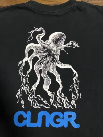 Challenger 챌린저 OCTOPUS 티셔츠 L 사이즈 문어