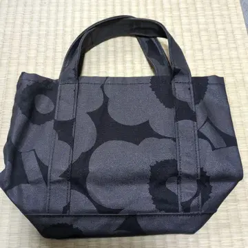 marimekko 블랙 토트백 우니코