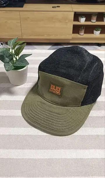 BUG SPIN CAP 헤드스핀캡 S 올리브 숏 바이저