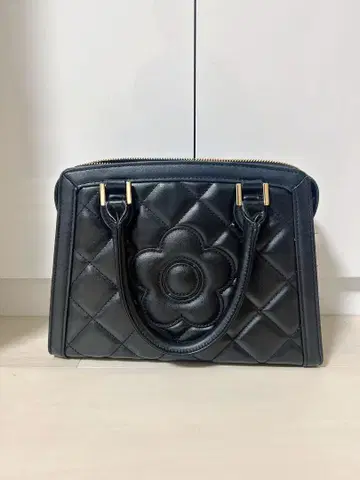 MARY QUANT 2WAY 토트백 블랙