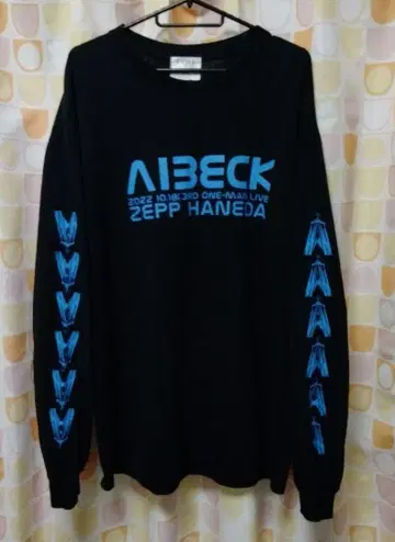 [새상품급] AIBECK 2022 원맨 라이브 롱 슬리브 T셔츠