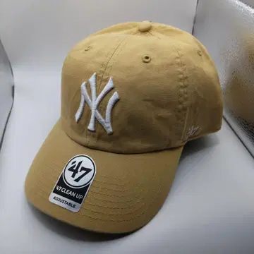 1218 미사용 새상품 47Brand 뉴욕 양키스 겨자색