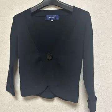 M'S GRACY 블랙 긴팔 볼레로
