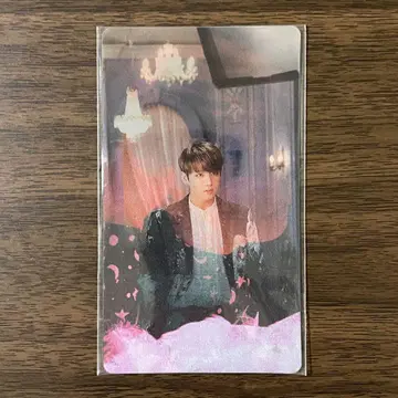 BTS WINGS CONCEPT BOOK 렌티큘러 카드 정국