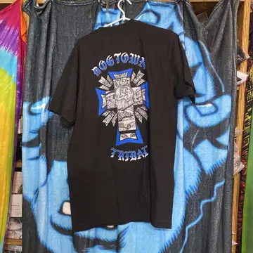 DOGTOWN TRIBAL 블랙 티셔츠 L