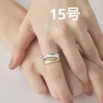 ete 테이퍼 바이컬러링 콤비 컬러 골드 실버 15호
