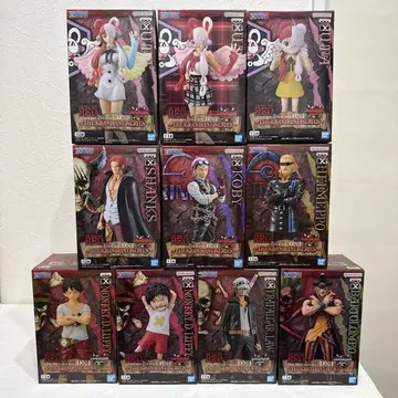 ONE PIECE 피규어 FILM RED 세트 10종