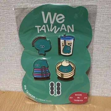 만박 WE TAIWAN 대만 핀배지 핀즈