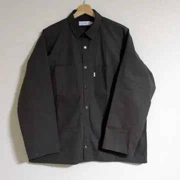 Graphpaper Stretch Typewriter Box Shirt1