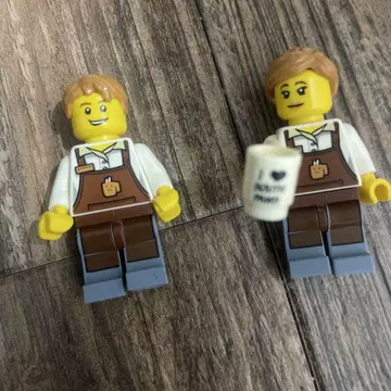 LEGO 미니피겨 바리스타 2개