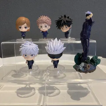 주술회전 캡슐 피규어 컬렉션