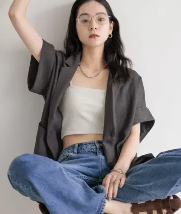 완판 컬러! LOWRYS FARM 바스켓 자켓 SS