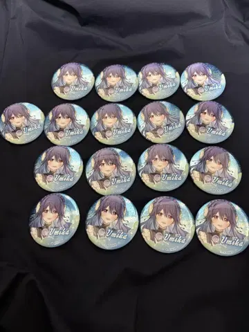 코노호시 우미카 별똥별 텔레파시 홀로그램 캔뱃지