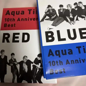 AquaTimez 10th Anniversary Best BLUE RED