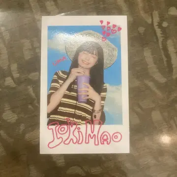 노기자카46 이오키 마오 NOGI CAFE 노기 카페 폴라로이드풍 스티커