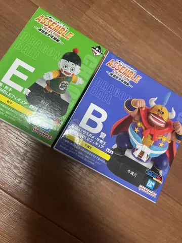 드래곤볼 제일복권 B상 E상 우마왕 교자