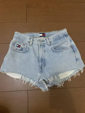 TOMMY HILFIGER 데님 숏팬츠 90년대 Y2K