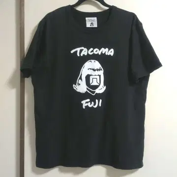 TACOMA FUJI RECORDS 티셔츠 L 사이즈 블랙