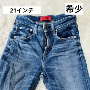 RED CARD 38006 일본제 스키니 데님 청바지 21인치 레어