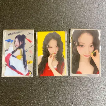 BABYMONSTER 아사 한큐 오사카 팝업 트레이딩 카드 3종 세트