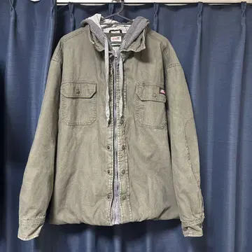 Dickies 후드 밀리터리 자켓