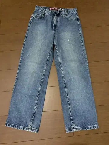 Levi's silver tab 스트레이트 데님 라이트 블루