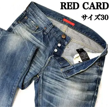 RED CARD Rhythm 슬림 테이퍼드 사이즈 30  일본제
