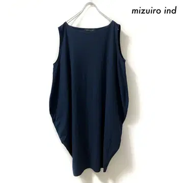 mizuiro ind 미즈이로 인드 슬리브리스 원피스 코쿤