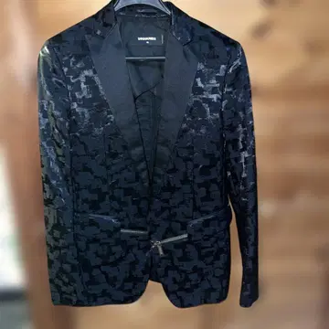 DSQUARED2 테일러드 자켓 48 사이즈 블랙