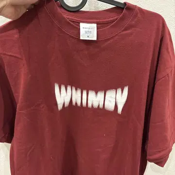 WHIMSY 버건디 티셔츠 M