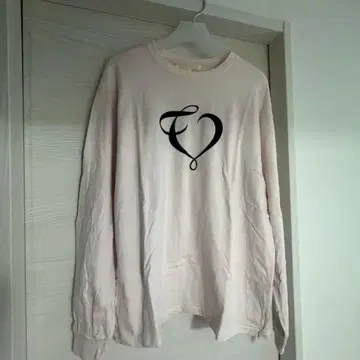 the virgins 긴팔 핑크 롱T