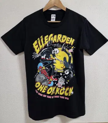 ELLEGARDEN ONE OK ROCK 투어 티셔츠 S 중고 블랙
