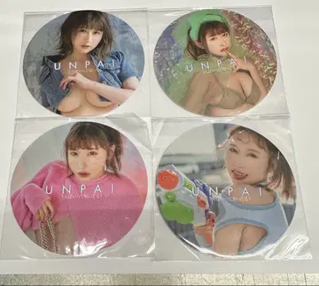 UNPAI 아이돌 캔뱃지 4매 세트