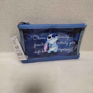 디즈니 스토어 Stitch day 비닐 파우치