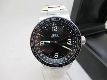오리스 윌리엄스 F1 포인터 데이트 7585 오토매틱 백판 블랙